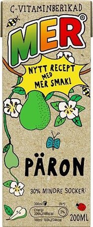 Mer 30 x 20cl Päron Tetra pak