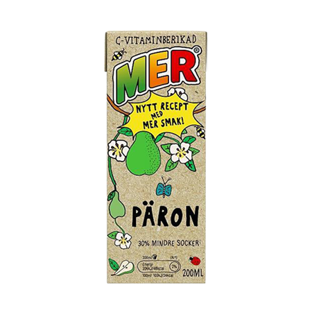 Mer 30 x 20cl Päron Tetra pak