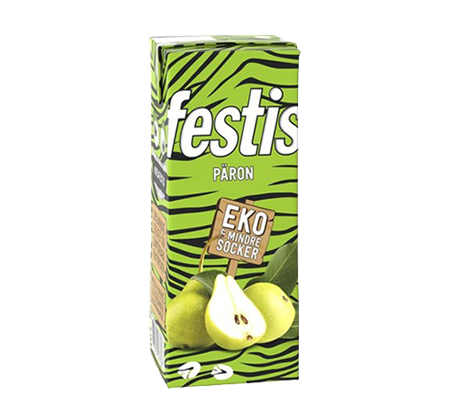 Festis 30 x 20cl Päron Tetra pak