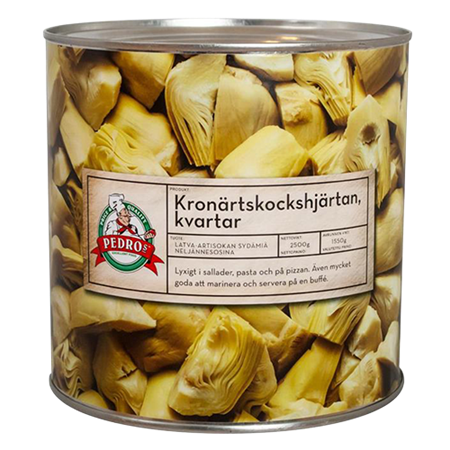 Kronärtskocka kvartar 2,5kg