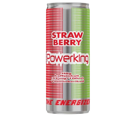 Powerking Jordgubb 24 x 250ml
