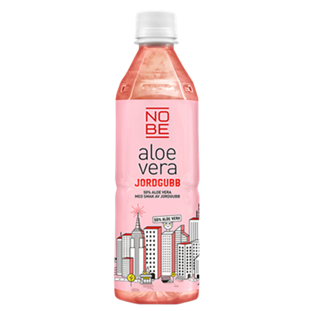 Aloevera NOBE Jordgubb 20x50cl