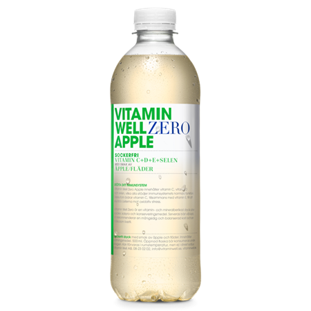Vitamin Well Apple Zero 12 x 50cl
