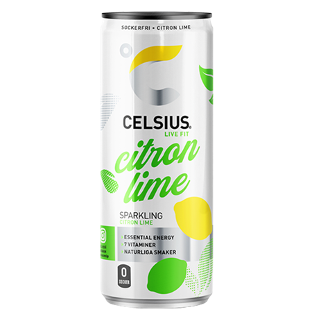 Celsius 24x355ml Citron Lime