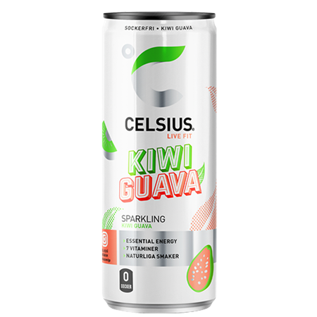 Celsius 24x355ml Kiwi Guava