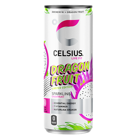Celsius 24x355ml Dragon fruit
