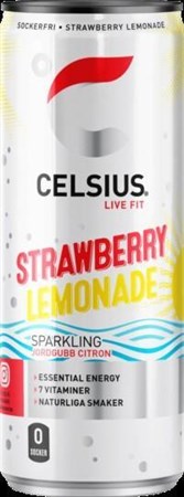 Celsius 24x355ml Strawberry