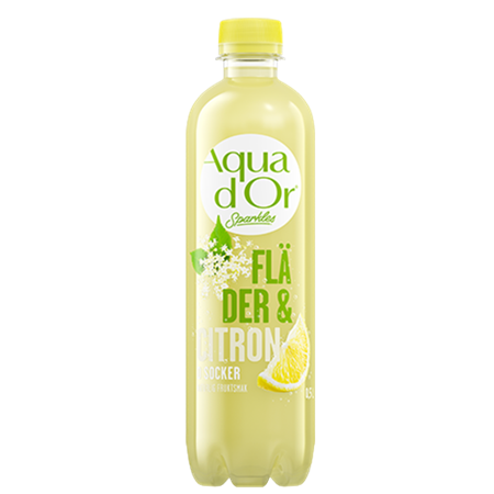 Aquador 12 x 50cl Fläder&Citron