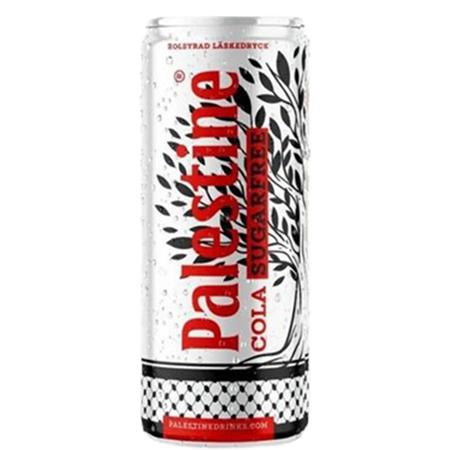 Palestine Cola 24 x 33cl Sockerfri