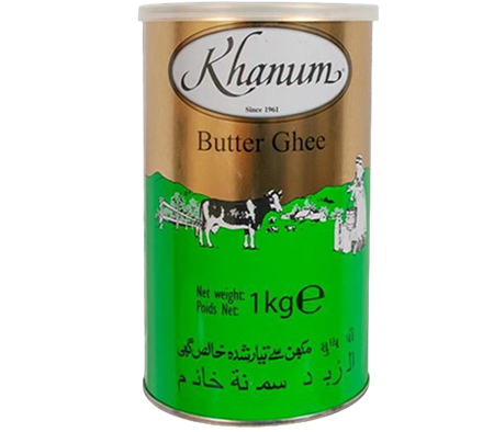 Olja Smör Plåt Khanoum 1kg