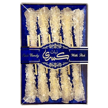 Kristallsocker pinne 24 x 200g Vit