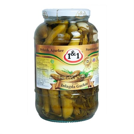 Saltgurka 1&1  6 x 1,5kg