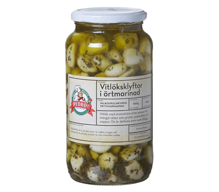 Vitlöksklyftor Ört 6 x 900g