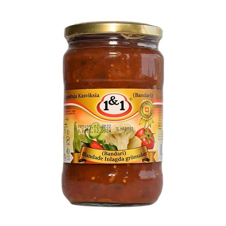Pickles 1&1 Bandari 12 x 665g